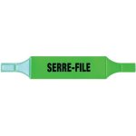 Brassard fluo de scurit avec marquage serre - file