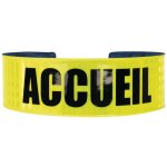 Brassards de s�curit� auto - enroulants accueil