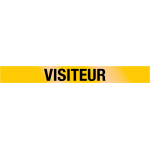 Brassards de scurit auto - enroulants - visiteur