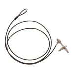 Cble de scurit antivol pour dtecteurs de co2 et mesureurs quaelis