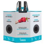 Caisson p�dagogique hygi�ne des mains anios - en carton ondul�