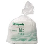 Carrs de coton hydrophile prdcoups cotopads