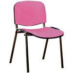 Chaise d'accueil empilable