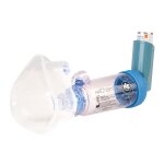 Chambre d'inhalation antistatique pour a�rosol