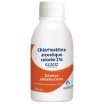 Chlorhexidine alcoolique color�e 2%