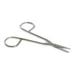 Ciseaux inox bouts pointu / mousse strile