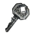 Cl de rechange pour armoire  pharmacie mtal 2 portes