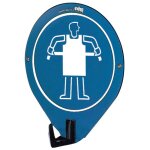 Crochet porte blouse - epi avec pictogramme