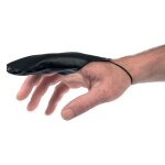 Doigtiers de protection en simili cuir