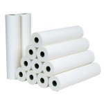 Draps d'examen ouats blancs