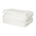 Drap housse 1 personne jetable non tiss blanc