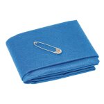 Echarpe triangulaire bleue non tiss�e