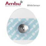 Electrodes ecg  pression ovales ambu whitesensor