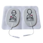 Electrodes pdiatriques pour dfibrillateur de formation aed securimed