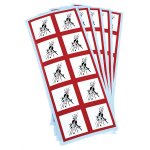 Etiquettes clp en planche mati�res explosives ghs01
