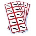 Etiquettes clp en planche gaz sous pression ghs04