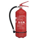 Extincteurs  poudre pour feux classe a, b et c