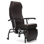 Fauteuil de repos inclinable � roulettes