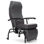 Fauteuil de repos inclinable  roulettes