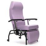 Fauteuil de repos inclinable � roulettes
