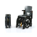 Fauteuil roulant d'aisance pliable