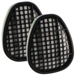 Filtres pour masques de protection respiratoire mp600, dms et dmt