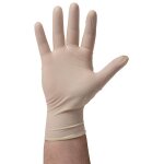 Gants chirurgicaux latex st�riles non poudr�s polysem