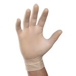 Gants d'examen latex non poudrs polysem