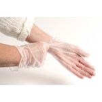 Gants vinyle non poudr�s securimed � la paire