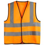 Gilet haute visibilit enfant 4 bandes rtrorflchissantes