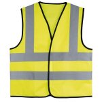Gilet haute visibilit� enfant 4 bandes r�tror�fl�chissantes