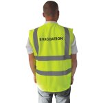 Gilet haute visibilit evacuation