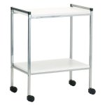 Guridon mdical 2 plateaux ecomax