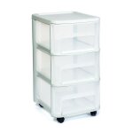 Guridon mdical en plastique 3 ou 5 tiroirs