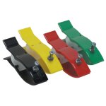 Jeu de 4 pinces membres ecg