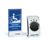 Kit carillon d'appel avec rampe d'accs erp
