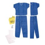 Kit de d�shabillage maladie infectieuse et �pid�mie