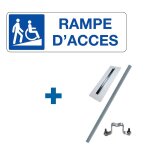 Kit panneau rampe d'acc�s handicap�s