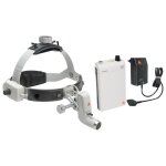 Lampe frontale heine ml4 led avec loupe binoculaire