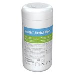 Lingettes alcool incidin en bo�te distributrice