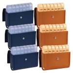 Lot de 6 piluliers semainiers pilbox liberty