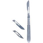 Manche inox bistouri n4