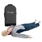 Mannequin resusci anne qcpr connect� avec t�te de gestion des voies a�riennes