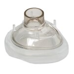 Masque pour insufflateur ou ventilateur � usage unique