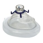 Masque pour insufflateur ou ventilateur � usage unique