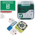 Pack dea / dsa zoll aed plus� + housse et kit de rasage + armoire + panneau dae + �tiquette de maintenance ...