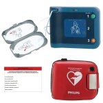 Pack dfibrillateur frx avec housse rigide et tiquette de maintenance
