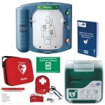 Pack défibrillateur hs1 avec housse slim + armoire + kit d'hygiène + signalétique + registre Pack défibrillateur hs1 avec housse slim + armoire + kit d'hygiène + signalétique + registre