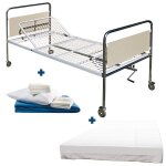 Pack lit de soins avec literie