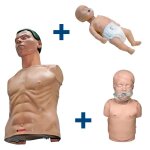 Pack mannequins ambu